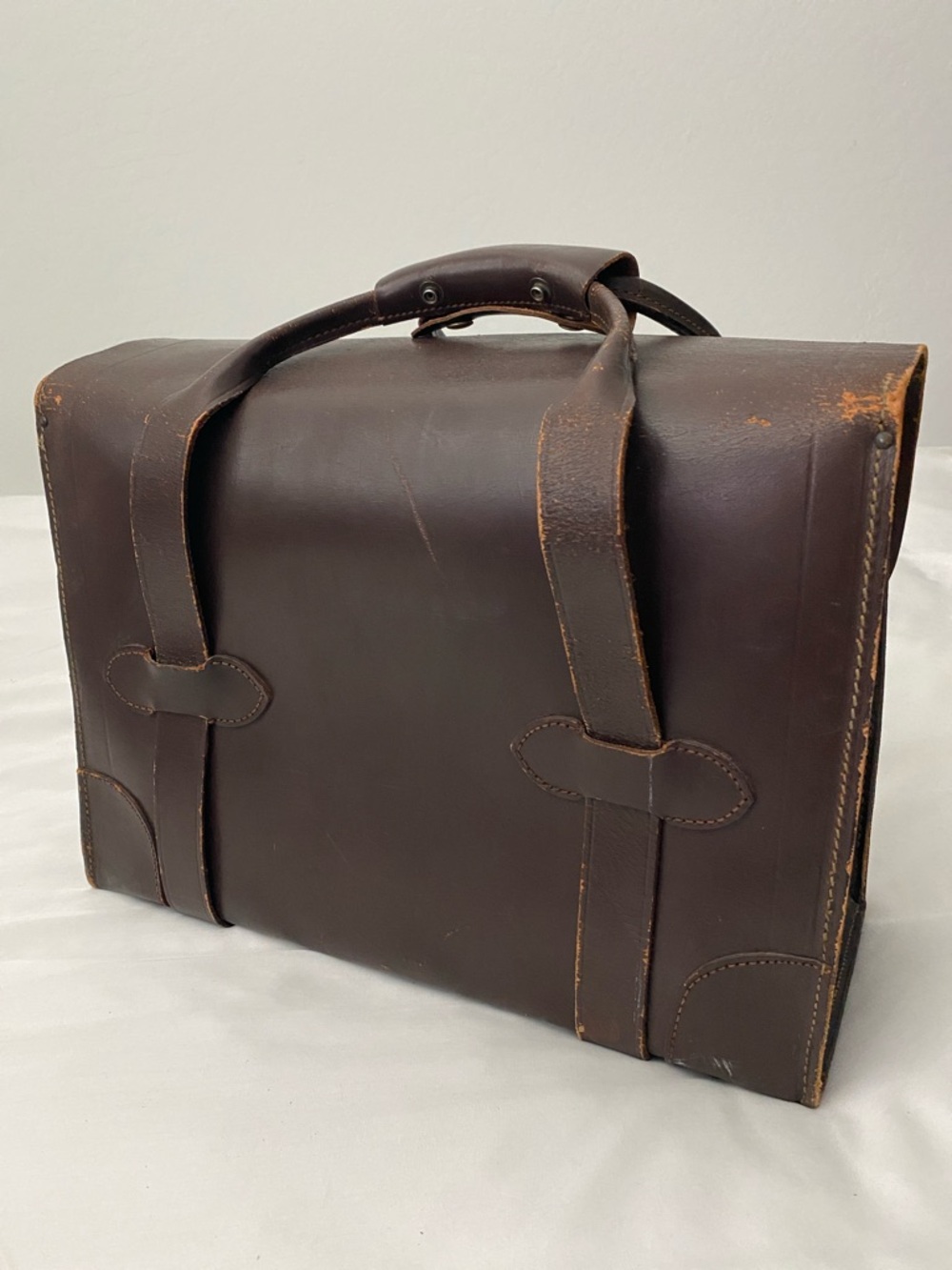 Vintage US Government Pilot Briefcase Leather Type VIII - Picture 7 of 15